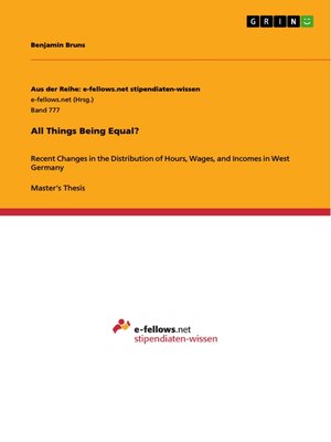 cover image of All Things Being Equal?